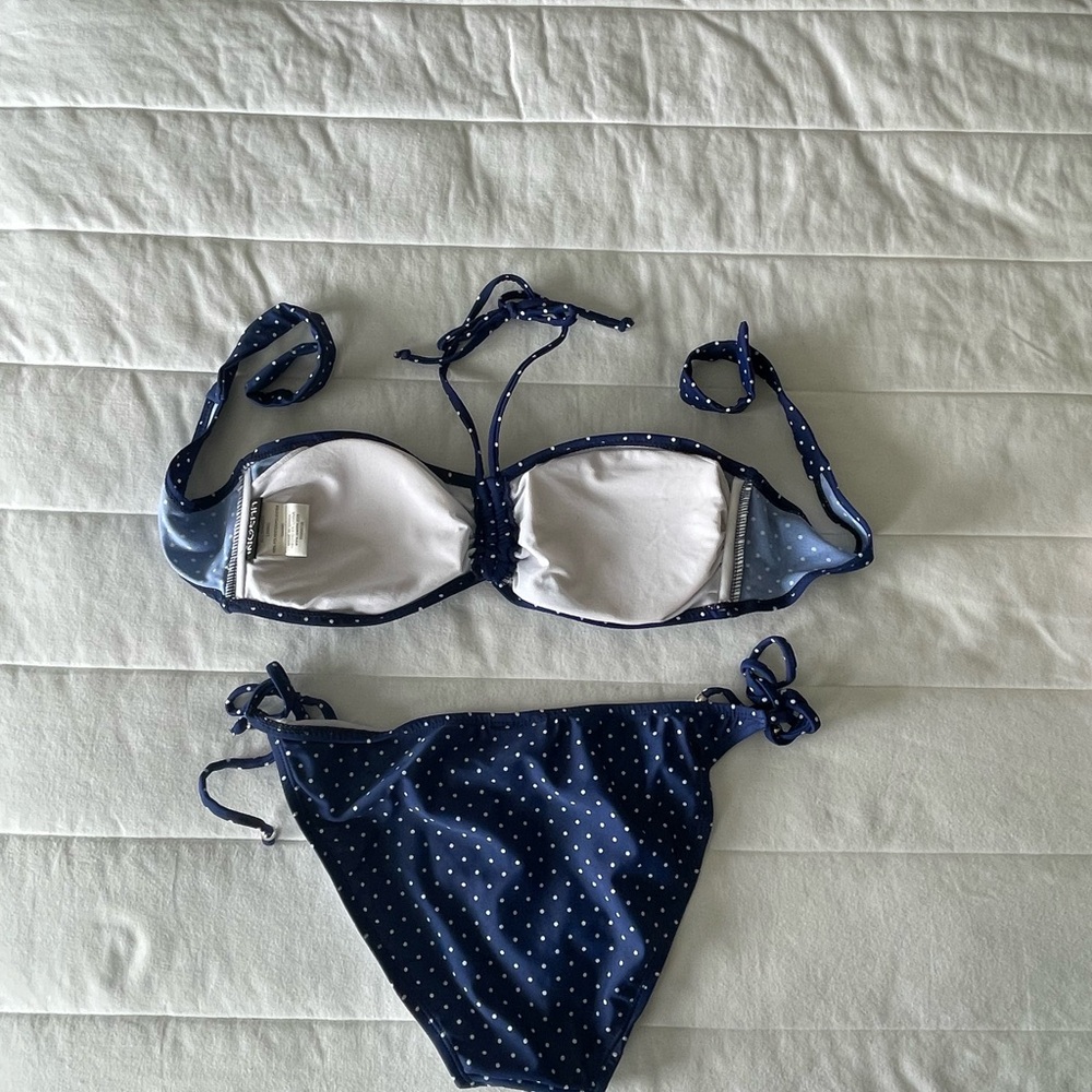 Medium Bikini Blue/White Polka Dot by Ingear - Picture 4 of 6